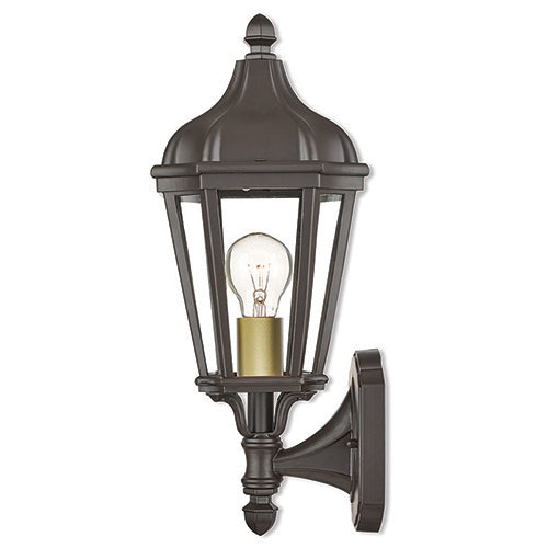 1 Light Bronze Outdoor Wall Lantern Exterior Livex