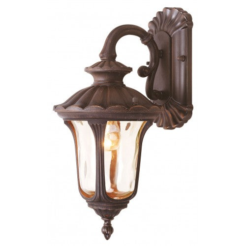 1 Light Imperial Bronze Outdoor Wall Lantern Exterior Livex