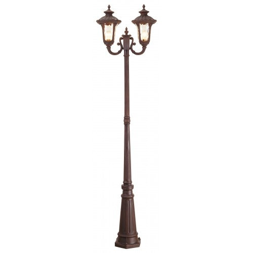 2 Light Imperial Bronze Outdoor Post Light Post Livex