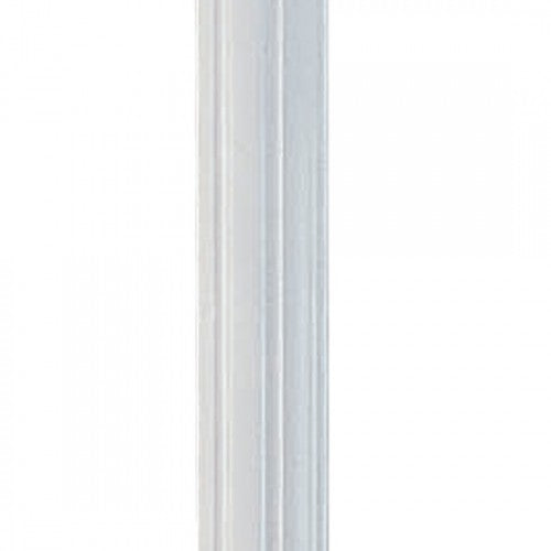 Textured White Outdoor Fluted Post Post Livex