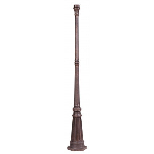 Imperial Bronze Fluted Post Post Livex