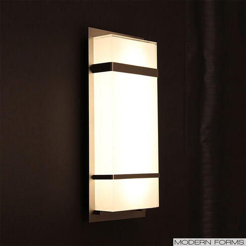 Phantom LED Bronze Outdoor Wall Light 16in Exterior Modern Forms