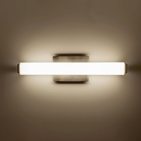 Vogue Bathroom Vanity & Wall Light in 3500K LED 20 inch Brushed Nickel Bath and Vanity Modern Forms