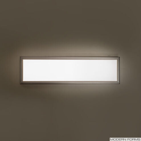 Neo Bathroom Vanity & Wall Light in 24in LED 24 inch Brushed Aluminum Bath and Vanity Modern Forms