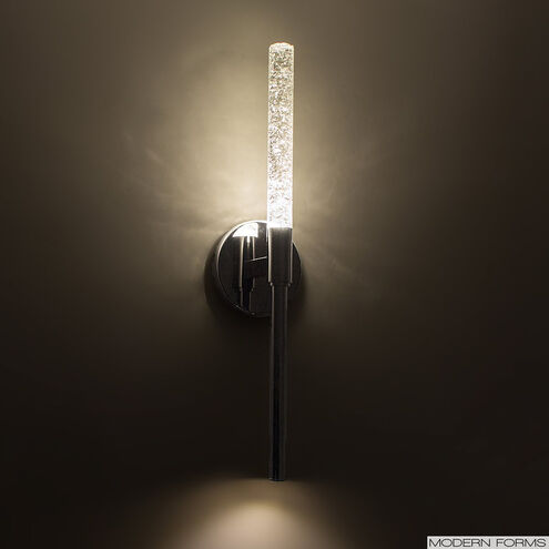 Magic ADA Wall Sconce Wall Light in 20in LED 3 inch Polished Nickel Wall Sconce Modern Forms