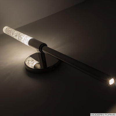 Magic ADA Wall Sconce Wall Light in 20in LED 3 inch Polished Nickel Wall Sconce Modern Forms
