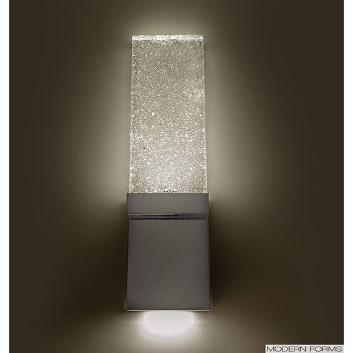 Glacier LED 3 inch Chrome ADA Wall Sconce Wall Light Wall Sconce Modern Forms