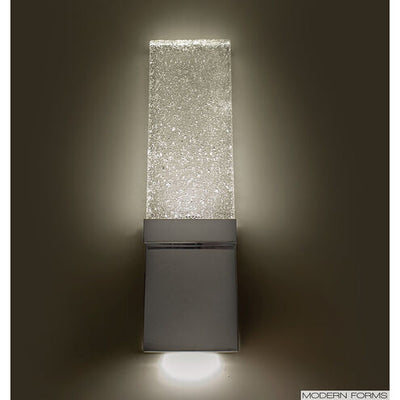 Glacier LED 3 inch Chrome ADA Wall Sconce Wall Light Wall Sconce Modern Forms