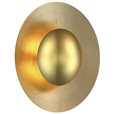 Blaze ADA Wall Sconce Wall Light 12in LED 3 inch Gold Leaf Wall Sconce Modern Forms