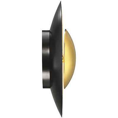 Blaze ADA Wall Sconce Wall Light 12in LED 3 inch Gold Leaf Wall Sconce Modern Forms
