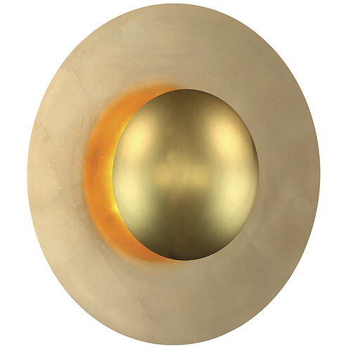 Blaze Wall Sconce Wall Light LED 4 inch Gold Leaf 24in Wall Sconce Modern Forms
