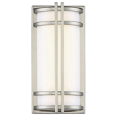 Skyscraper LED 12 inch Stainless Steel Outdoor Wall Light 3000K 12in Exterior Modern Forms