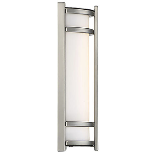 Skyscraper LED 12 inch Stainless Steel Outdoor Wall Light 3000K 12in Exterior Modern Forms