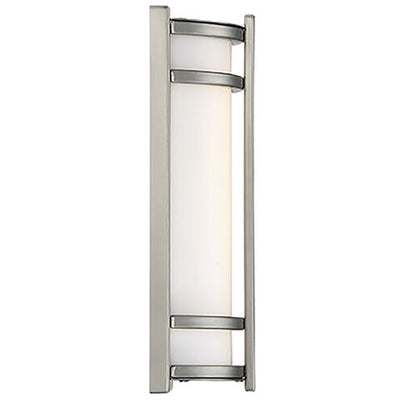 Skyscraper LED 12 inch Stainless Steel Outdoor Wall Light 3000K 12in Exterior Modern Forms