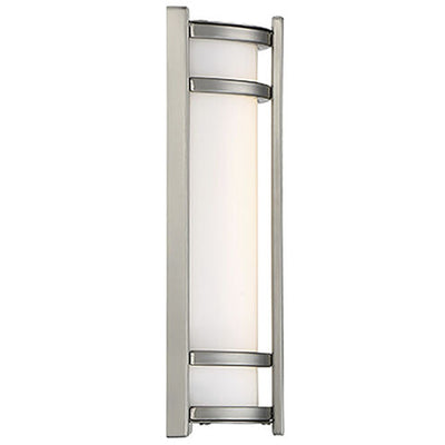 Skyscraper LED 12 inch Stainless Steel Outdoor Wall Light 2700K 12in Exterior Modern Forms