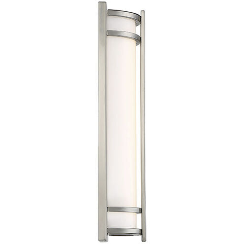 Skyscraper LED 18 inch Stainless Steel Outdoor Wall Light 3000K 18in Exterior Modern Forms