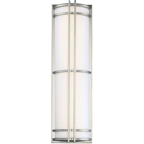 Skyscraper LED 27 inch Stainless Steel Outdoor Wall Light 3500K 27in Exterior Modern Forms