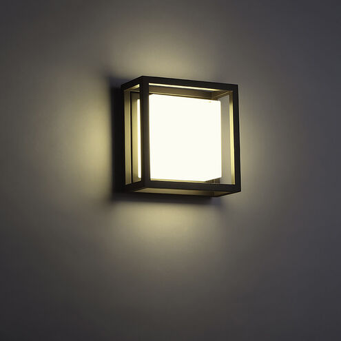Framed LED 8 inch Bronze Outdoor Wall Light in 8in. Exterior Modern Forms
