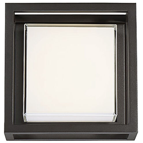 Framed LED 8 inch Bronze Outdoor Wall Light in 8in. Exterior Modern Forms