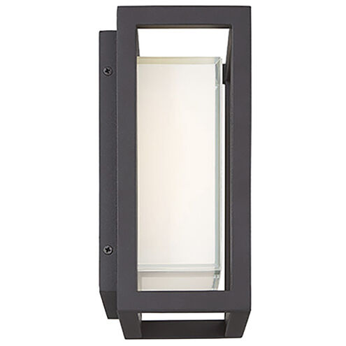 Framed LED 8 inch Bronze Outdoor Wall Light in 8in. Exterior Modern Forms