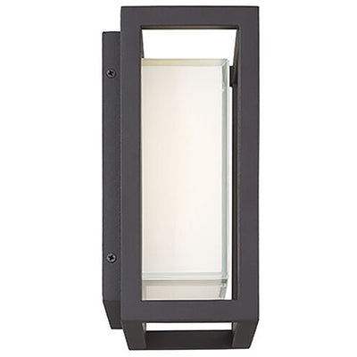 Framed LED 8 inch Bronze Outdoor Wall Light in 8in. Exterior Modern Forms