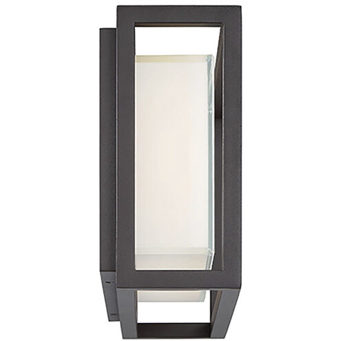 Framed LED 8 inch Bronze Outdoor Wall Light in 14in. Exterior Modern Forms