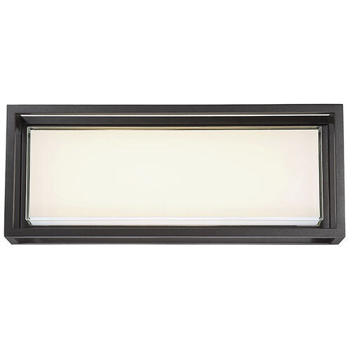 Framed LED 10 inch Bronze Outdoor Wall Light in 20in. Exterior Modern Forms