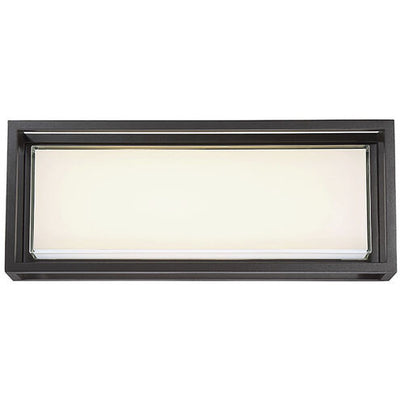 Framed LED 10 inch Bronze Outdoor Wall Light in 20in. Exterior Modern Forms