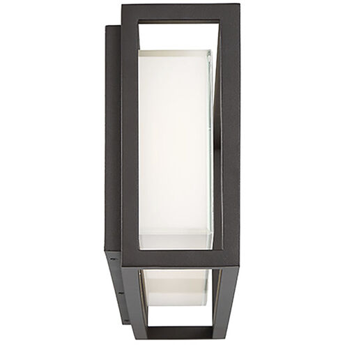 Framed LED 10 inch Bronze Outdoor Wall Light in 20in. Exterior Modern Forms