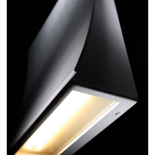 Slide ADA Wall Sconce Wall Light in 2700K LED 4 inch Brushed Aluminum Wall Sconce Modern Forms