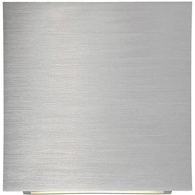 Slide ADA Wall Sconce Wall Light in 3500K LED 4 inch Brushed Aluminum Wall Sconce Modern Forms