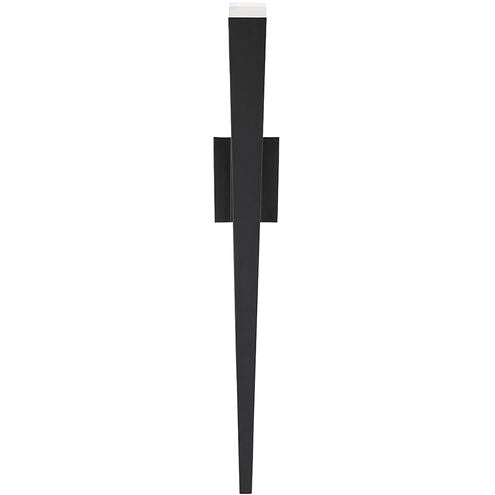 Staff LED 32 inch Black Outdoor Wall Light 32in Exterior Modern Forms