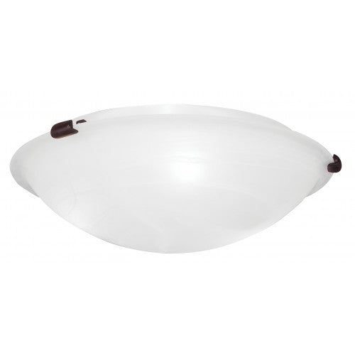 3 Light Bronze Ceiling Mount Flush Mount Livex