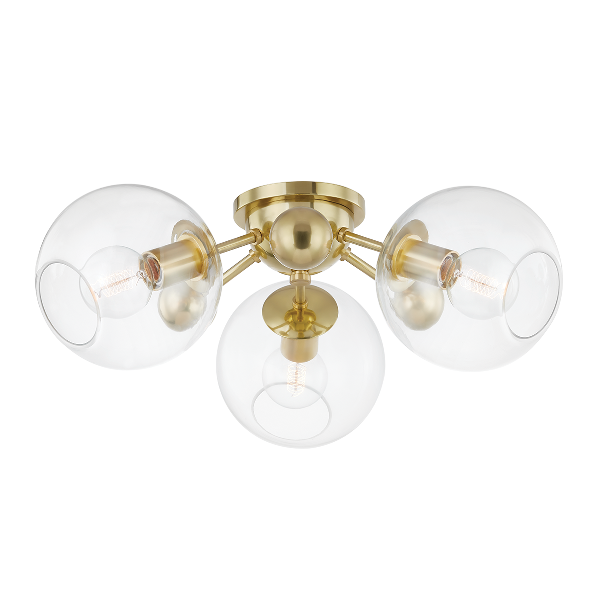 Abbott Semi Flush Semi Flush Hudson Valley Lighting