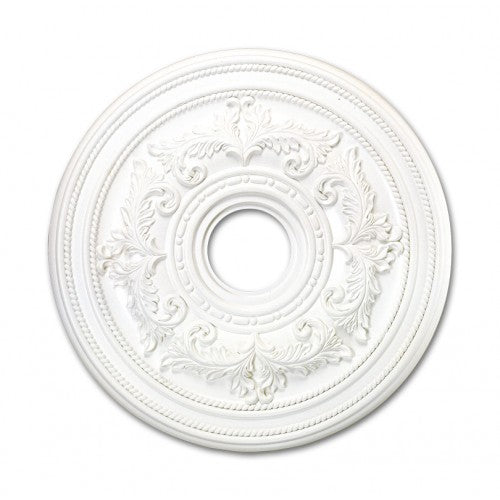 White Ceiling Medallion Ceiling Medallion Livex