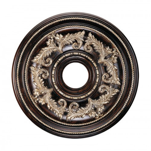 Hand Applied Rubbed Bronze Ceiling Medallion Ceiling Medallion Livex