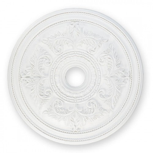 White Ceiling Medallion Ceiling Medallion Livex