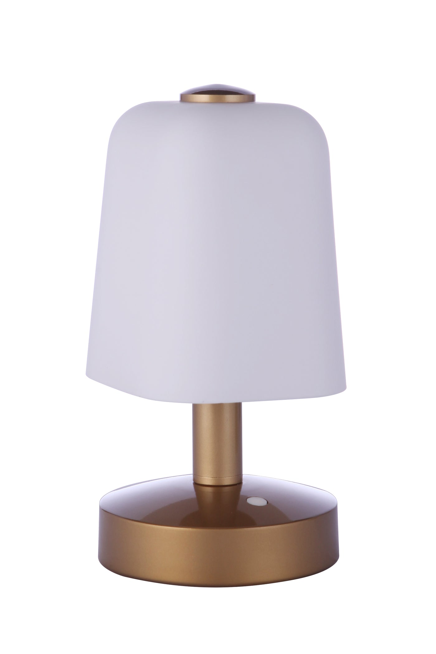 Outdoor Rechargeable Dimmable LED Portable Lamp in Satin Brass Rechargeable Lamp Craftmade