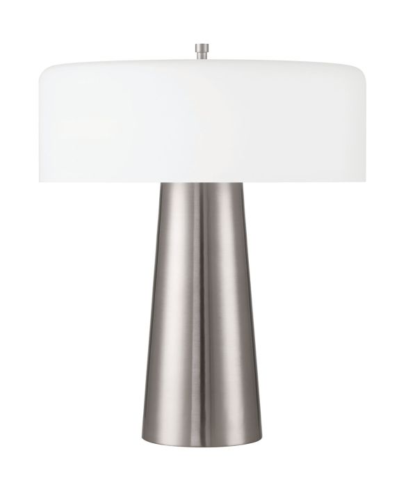 1 Light LED Table Lamp in Brushed Polished Nickel Table Lamp Craftmade