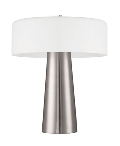 1 Light LED Table Lamp in Brushed Polished Nickel Table Lamp Craftmade