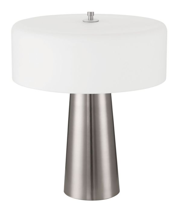 1 Light LED Table Lamp in Brushed Polished Nickel Table Lamp Craftmade