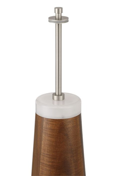 1 Light LED Table Lamp in Walnut