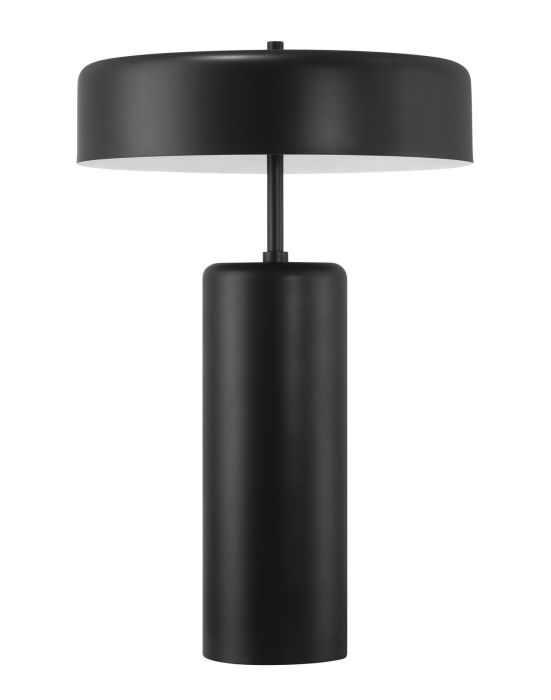 3 Light Table Lamp in Flat Black Table Lamp Craftmade