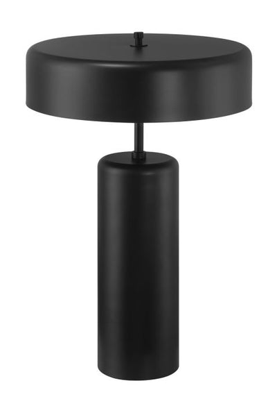 3 Light Table Lamp in Flat Black Table Lamp Craftmade