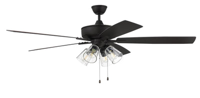 60" Super Pro 104 in Espresso w/ Espresso/Walnut Blades Ceiling Fan CRAFTMADE