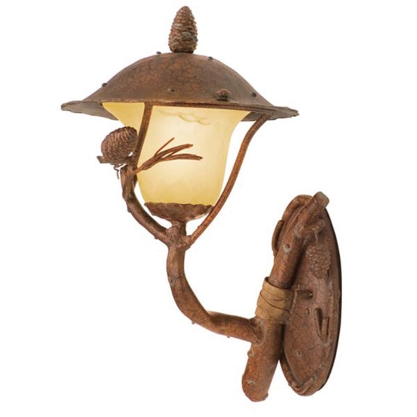 Ponderosa Outdoor Small Wall Bracket Wall Sconce Kalco