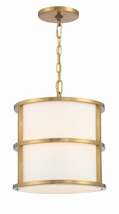 Brian Patrick Flynn Hulton 3 Light Luxe Gold Mini Chandelier Chandelier Crystorama