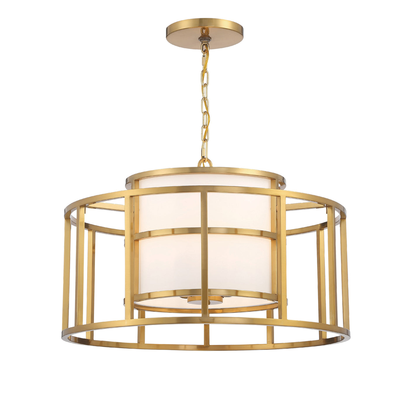 Brian Patrick Flynn Hulton 5 Light Luxe Gold Chandelier Chandelier Crystorama