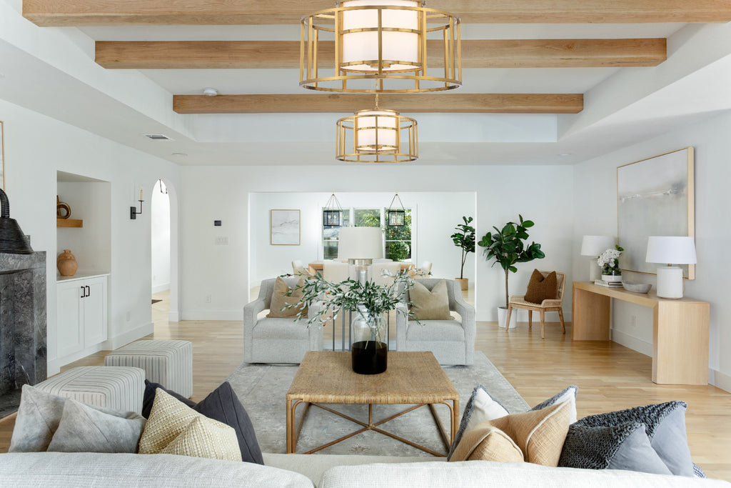 Brian Patrick Flynn Hulton 5 Light Luxe Gold Chandelier Chandelier Crystorama