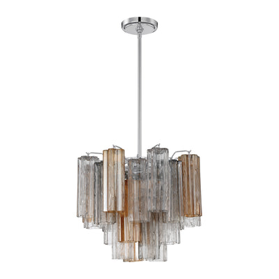 Addis 4 Light Polished Chrome Chandelier Chandelier Crystorama